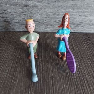 1998 McDonald's Disney RECESS Moving Happy Meal Toy Figures
